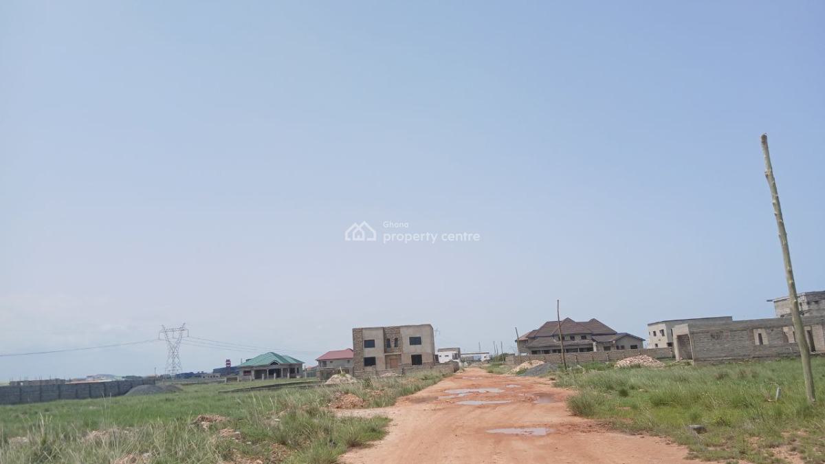 Mind Blowing Location !!!  Half Plots - Tema Community 25, Adom Estate Road, Tema, Accra, Residential Land for Sale