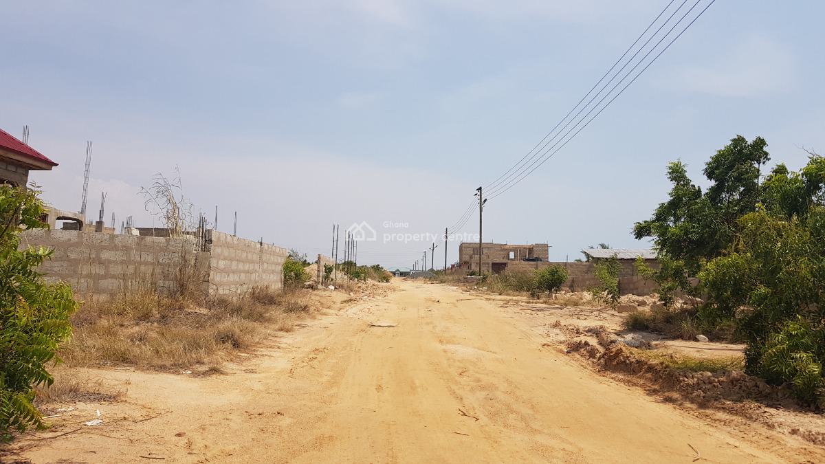 Certified Half Plot - New Ningo Prampram, Beach Road / New Ningo Police Station, Prampram, Ningo Prampram District, Accra, Residential Land for Sale