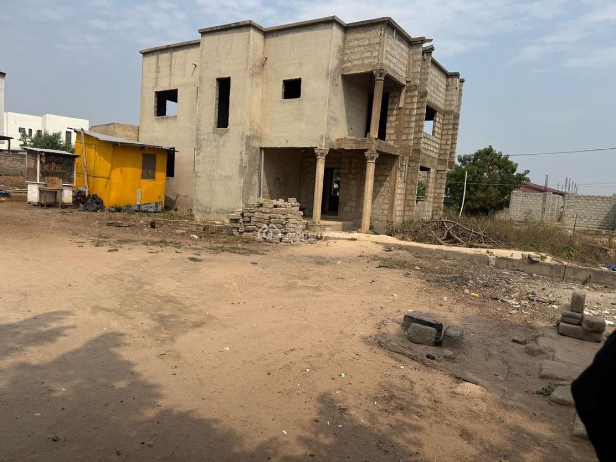 Half Plot of Land at Haatso, Atomic Roundabout, Ga East Municipal, Accra, Residential Land for Sale