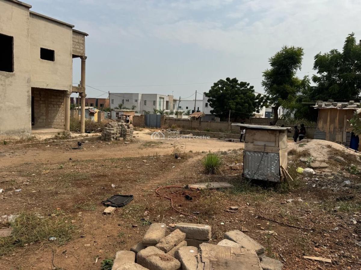 Half Plot of Land at Haatso, Atomic Roundabout, Ga East Municipal, Accra, Residential Land for Sale