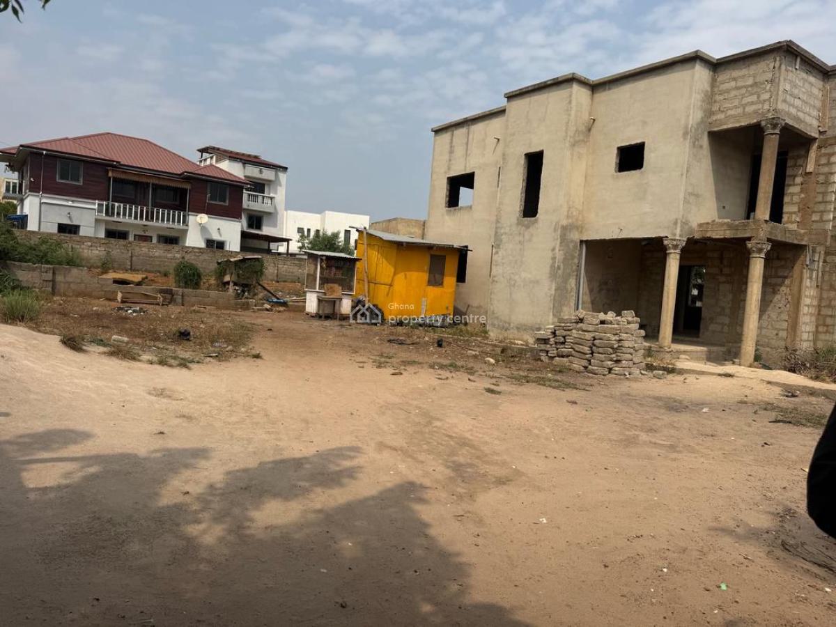 Half Plot of Land at Haatso, Atomic Roundabout, Ga East Municipal, Accra, Residential Land for Sale