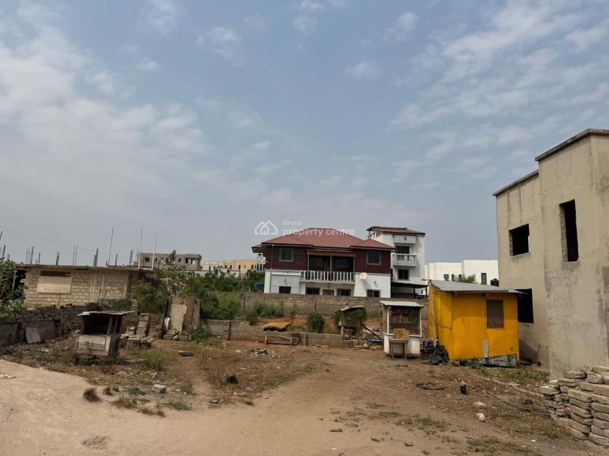 Half Plot of Land at Haatso, Atomic Roundabout, Ga East Municipal, Accra, Residential Land for Sale