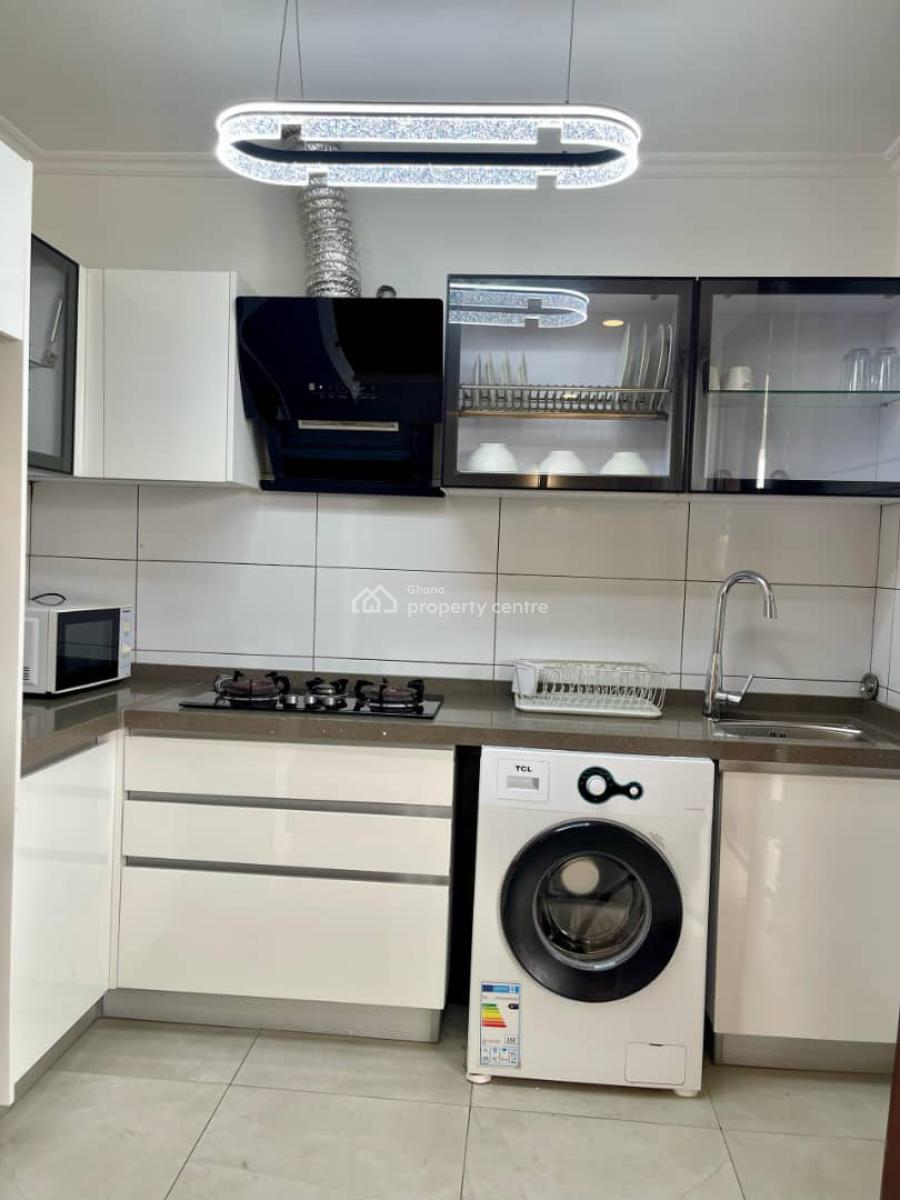 Furnished One Bedroom Apartment, Close to Palace Mall, East Airport, Airport Residential Area, Accra, Apartment for Rent