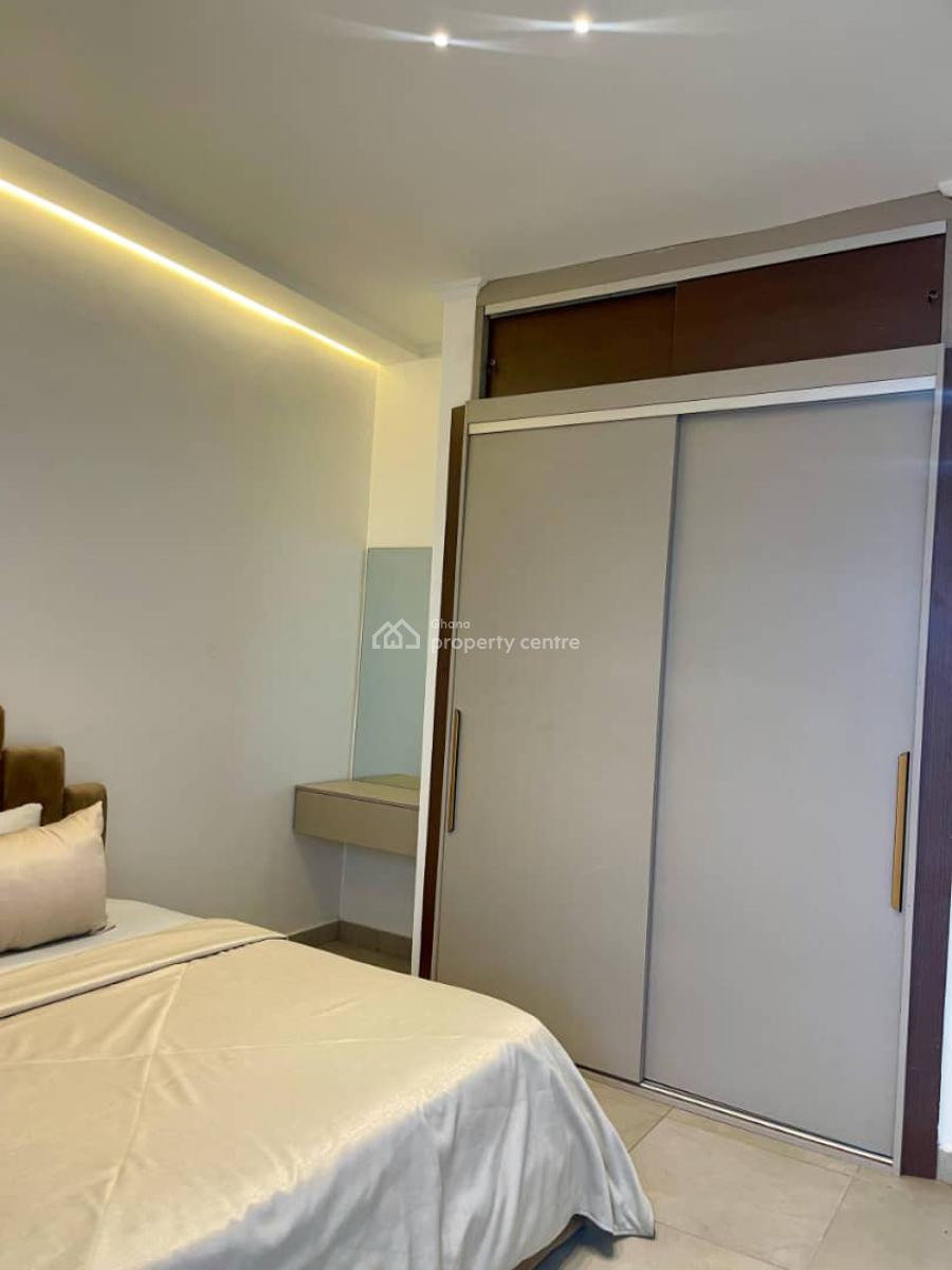 Furnished One Bedroom Apartment, Close to Palace Mall, East Airport, Airport Residential Area, Accra, Apartment for Rent