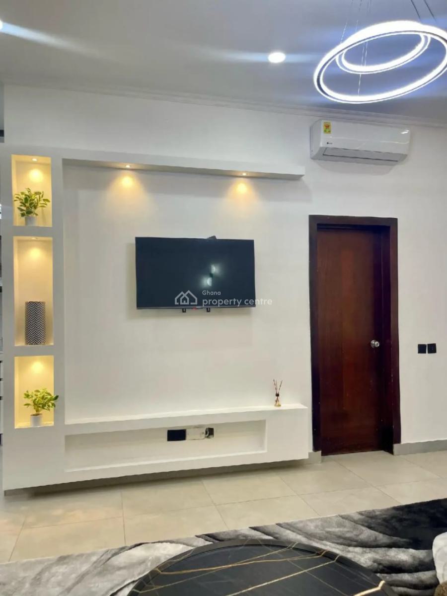 Furnished One Bedroom Apartment, Close to Palace Mall, East Airport, Airport Residential Area, Accra, Apartment for Rent