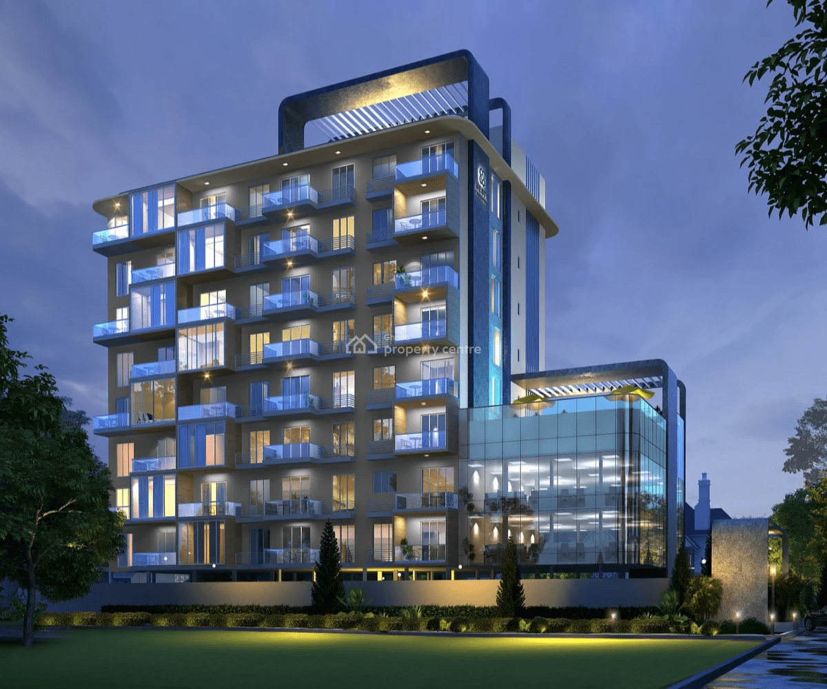 2 Bedroom Apartment with Swimming Pool , Gym, Underground Parking, Airport Residential Area, Accra, Apartment for Sale
