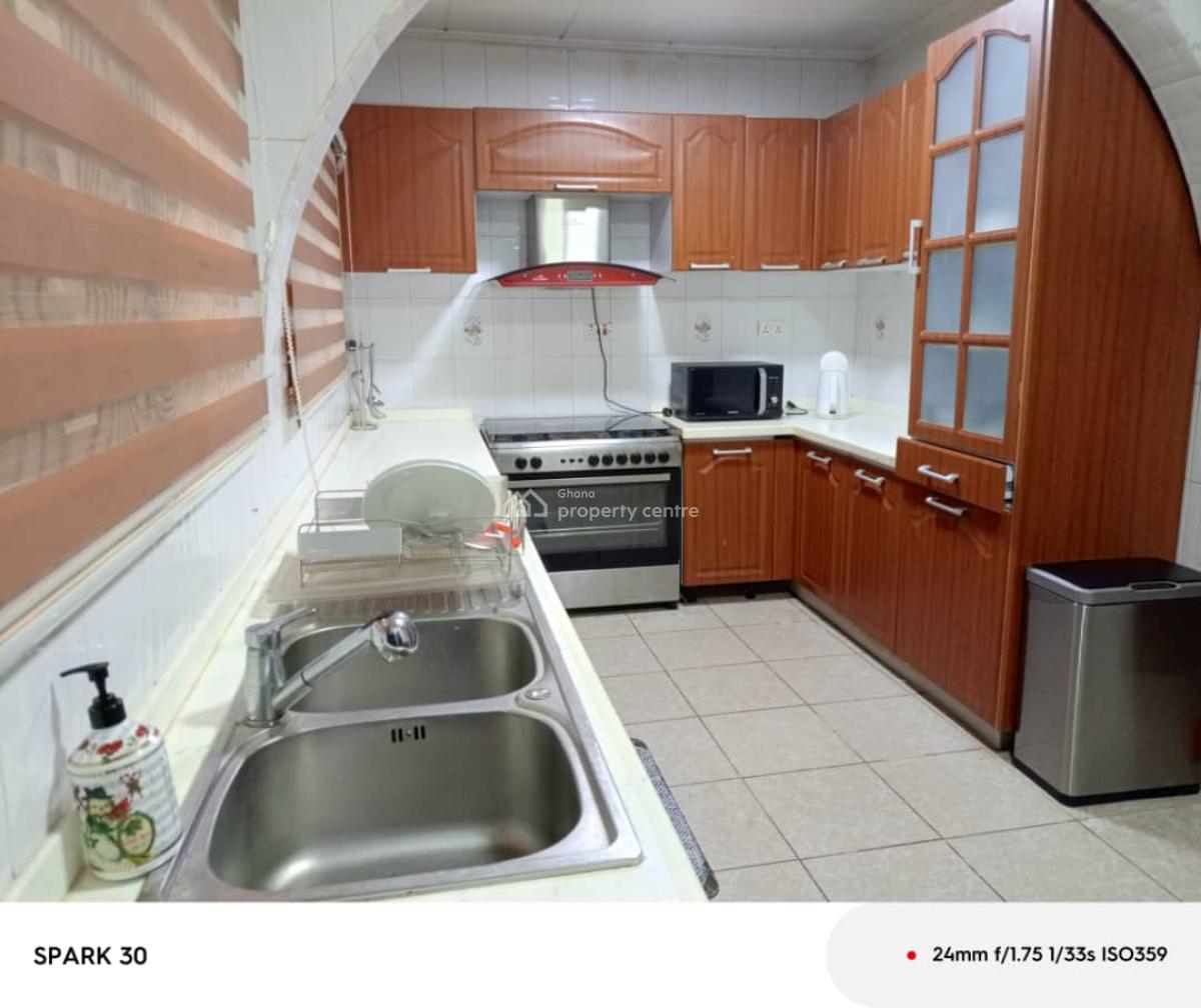 Fully Furnished 4brm House @ Westlands, Brainy Brain School, Ga East Municipal, Accra, Semi-detached Bungalow for Rent