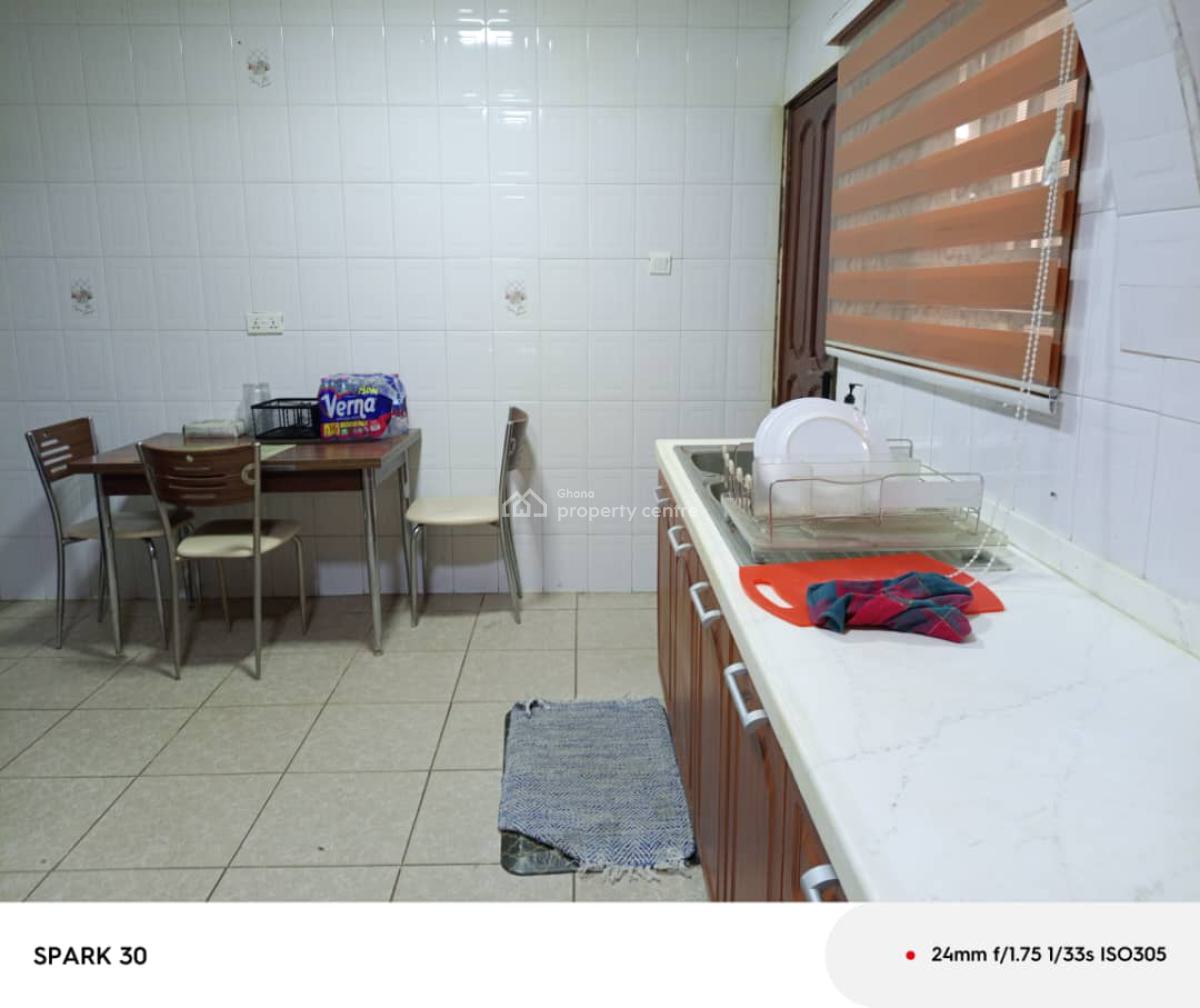 Fully Furnished 4brm House @ Westlands, Brainy Brain School, Ga East Municipal, Accra, Semi-detached Bungalow for Rent