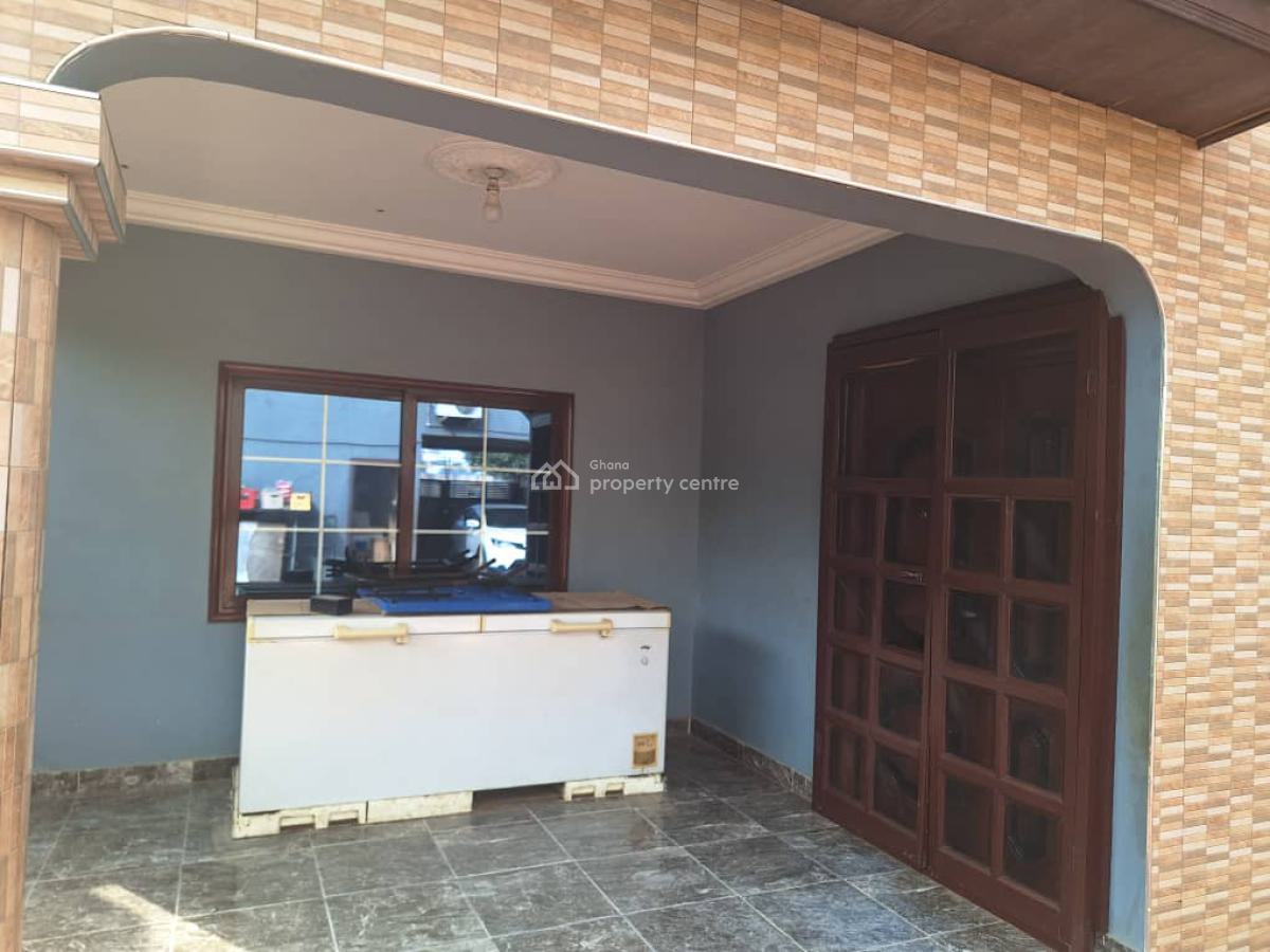 Titled 4brm + Chamber Self Outhouse Storey House + Shop @ Ashongman Es, Ashongman Estate, Aggies Spot, Accra Metropolitan, Accra, Semi-detached Bungalow for Sale
