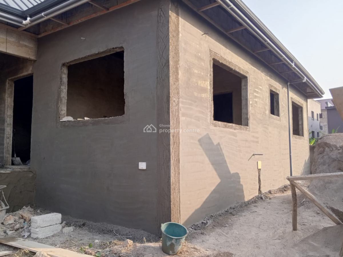 *titled & Roofed Uncompleted 3 Master Brm House * Acp Pokuase Accra.*, Acp Pokuase Franco Estate, Ga West Municipal, Accra, House for Sale