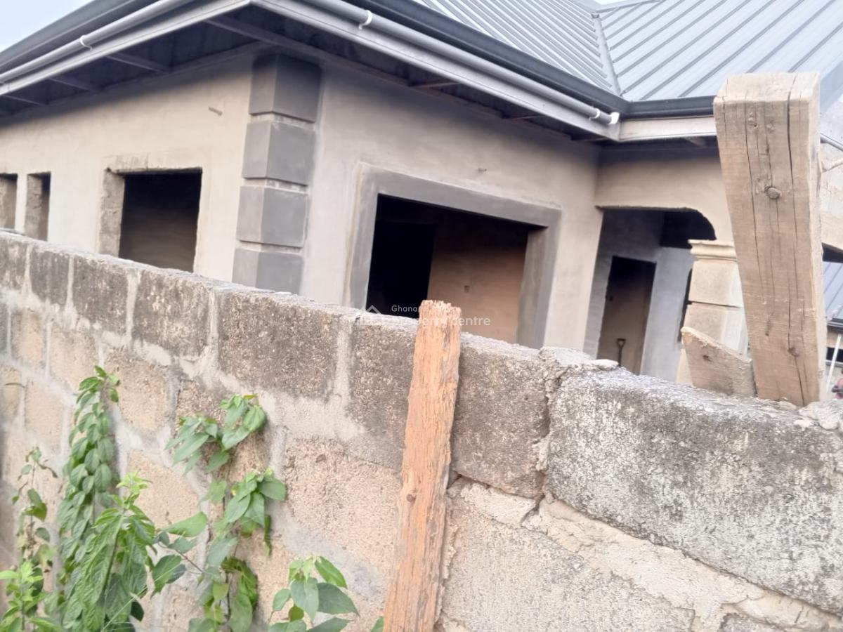 *titled & Roofed Uncompleted 3 Master Brm House * Acp Pokuase Accra.*, Acp Pokuase Franco Estate, Ga West Municipal, Accra, House for Sale