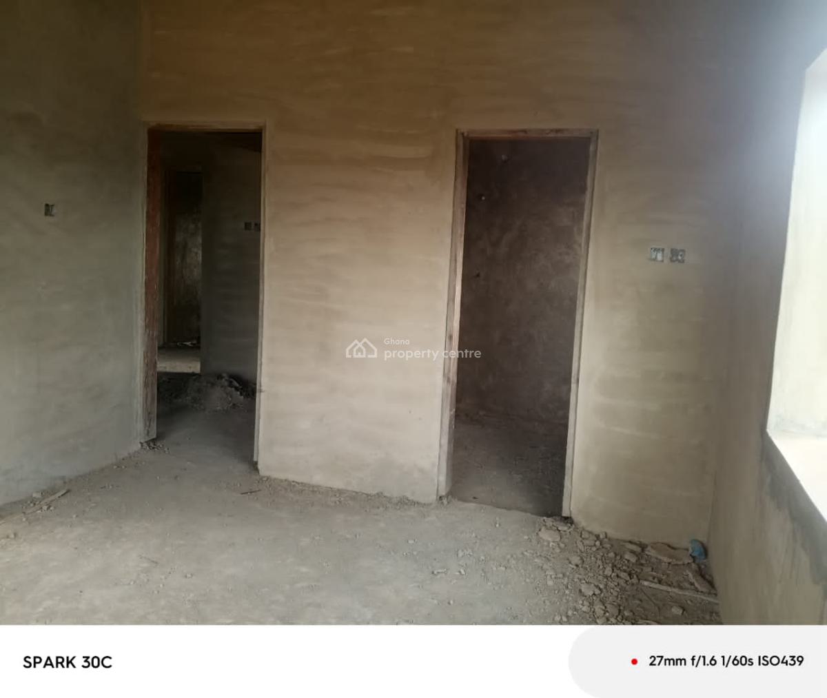 *titled & Roofed Uncompleted 3 Master Brm House * Acp Pokuase Accra.*, Acp Pokuase Franco Estate, Ga West Municipal, Accra, House for Sale