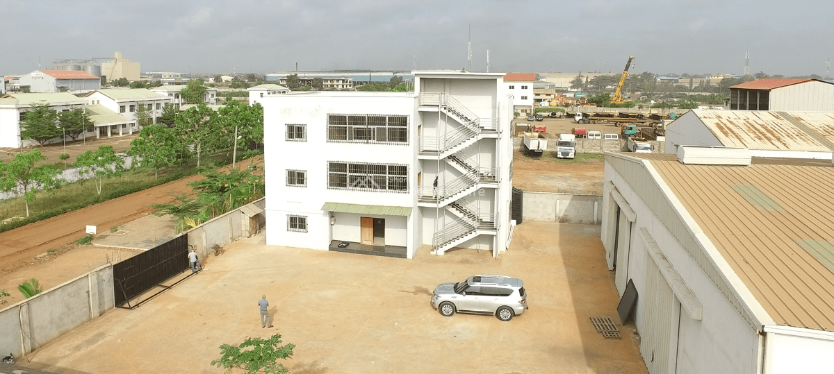 2,000 M2 Warehouse with Office Tema, Tema, Accra, Warehouse for Sale