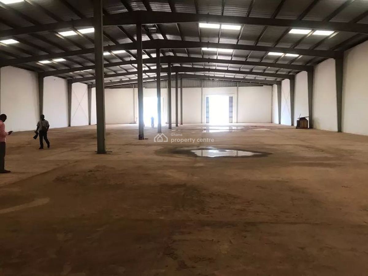 2,000 M2 Warehouse with Office Tema, Tema, Accra, Warehouse for Sale