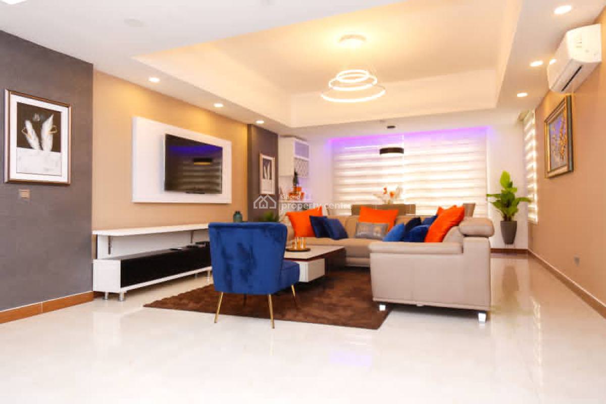 Furnished 2 Bedroom Apartment with Swimming Pool and Gym, North Ridge, Accra, Apartment for Rent