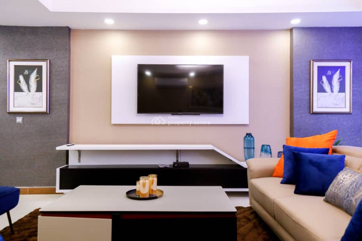 Furnished 2 Bedroom Apartment with Swimming Pool and Gym, North Ridge, Accra, Apartment for Rent