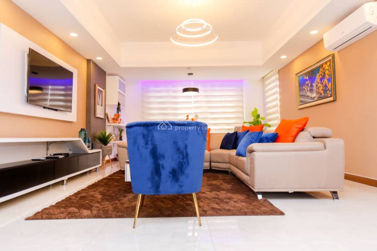 Furnished 2 Bedroom Apartment with Swimming Pool and Gym, North Ridge, Accra, Apartment for Rent