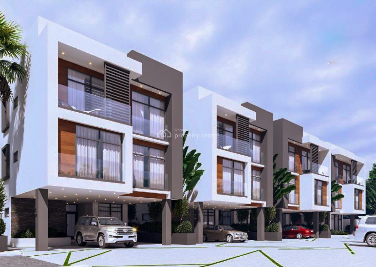 4 Bedroom Townhouse in a Gated Community, North Ridge, Accra, Townhouse for Sale