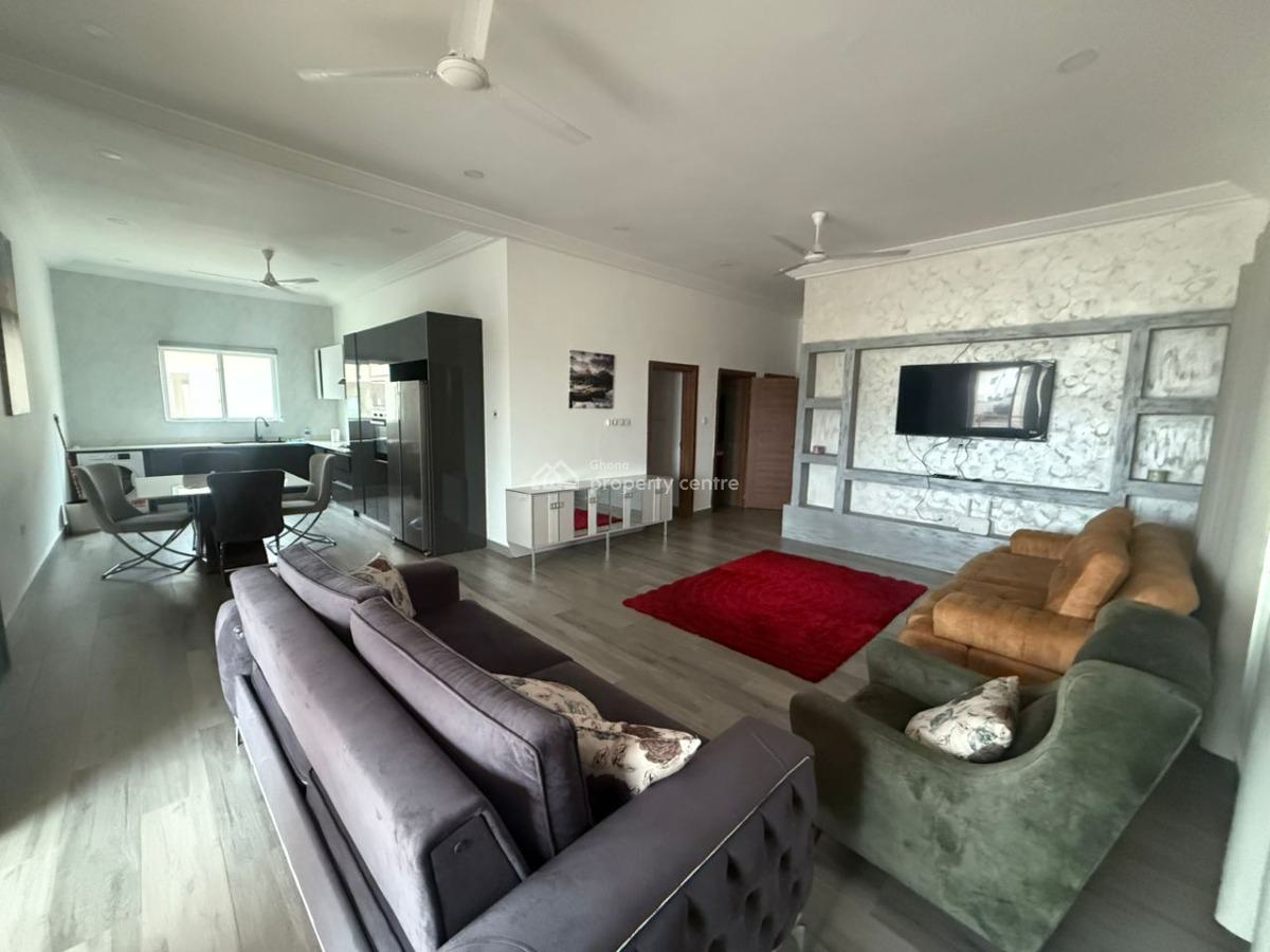 Executive Fully Furnished 3 Bedroom, East Airport, Airport Residential Area, Accra, Apartment for Rent
