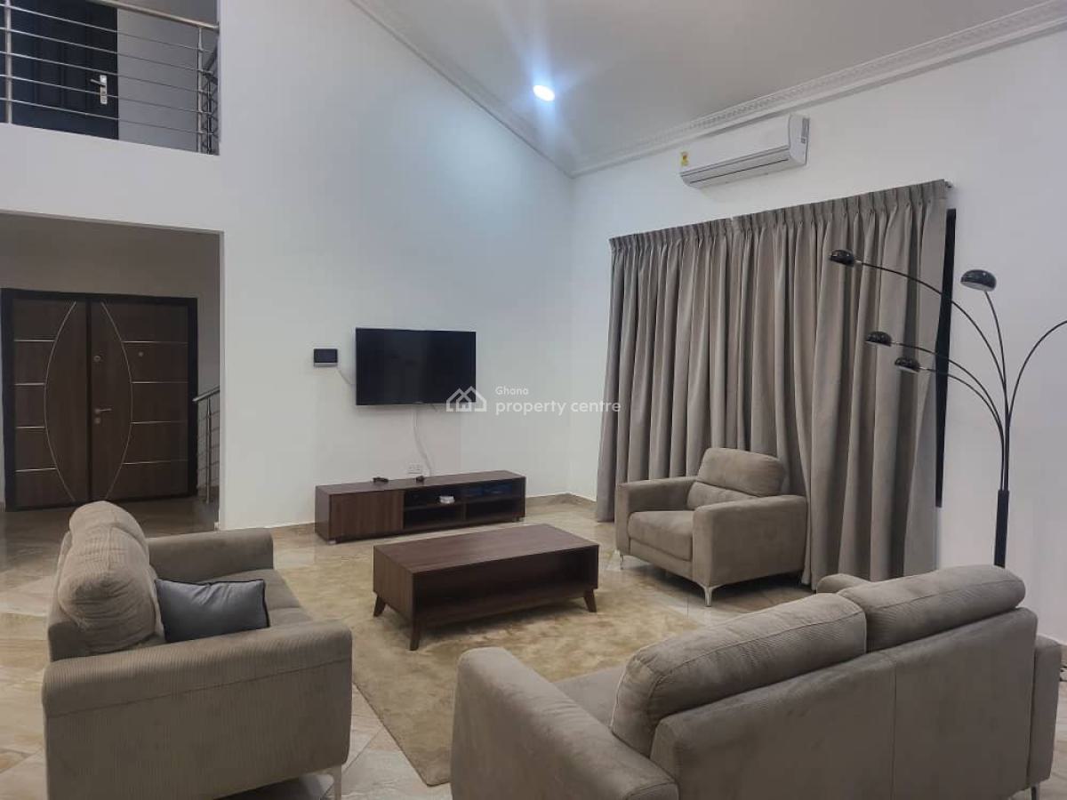 Airport Residential Furnished 4 Bdrms with Boys Quarters, Airport, Airport Residential Area, Accra, House for Rent