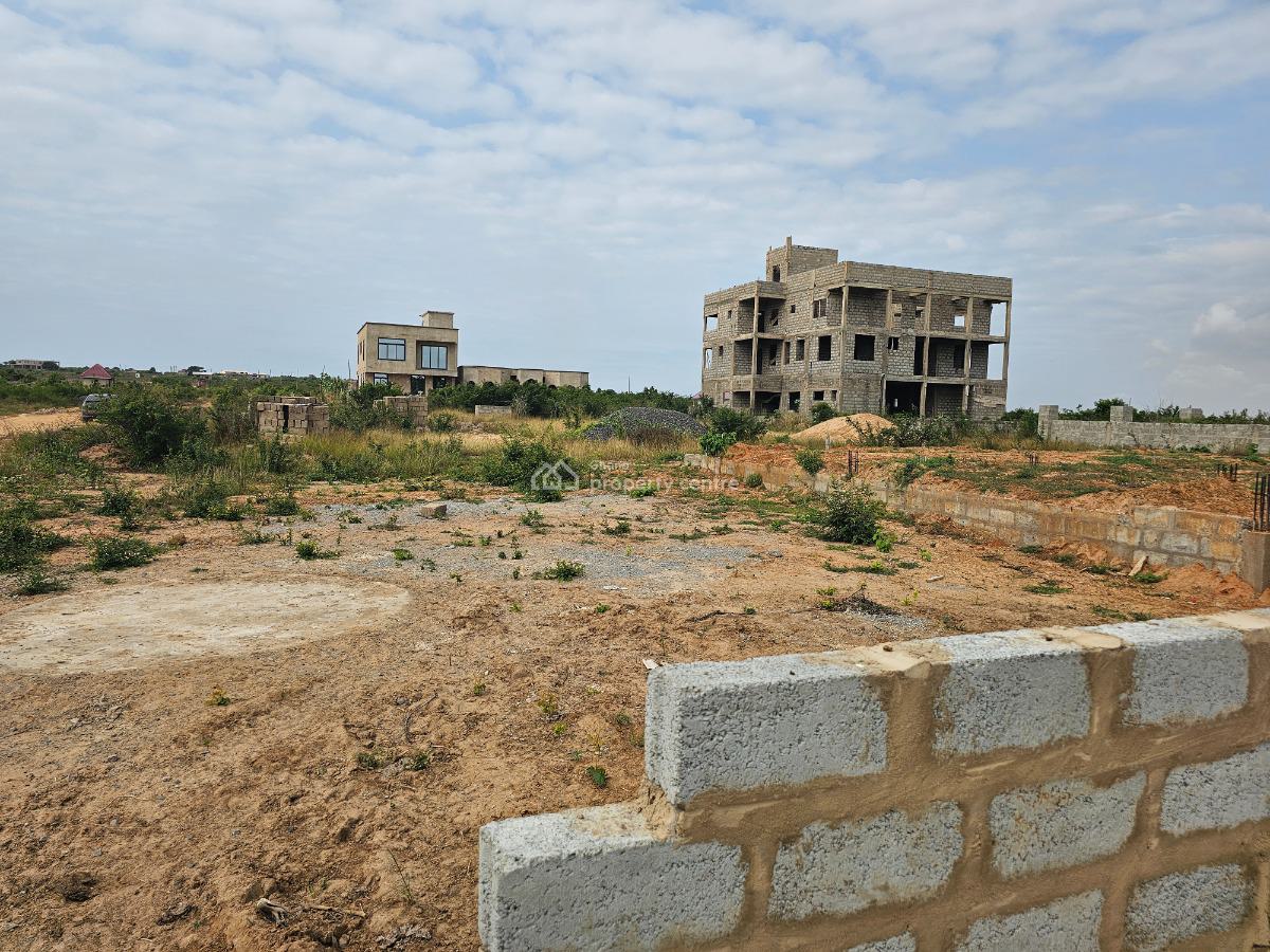 Simple Payments Terms on Accessible Half Plot, Solomons Court, Ningo Prampram District, Accra, Residential Land for Sale