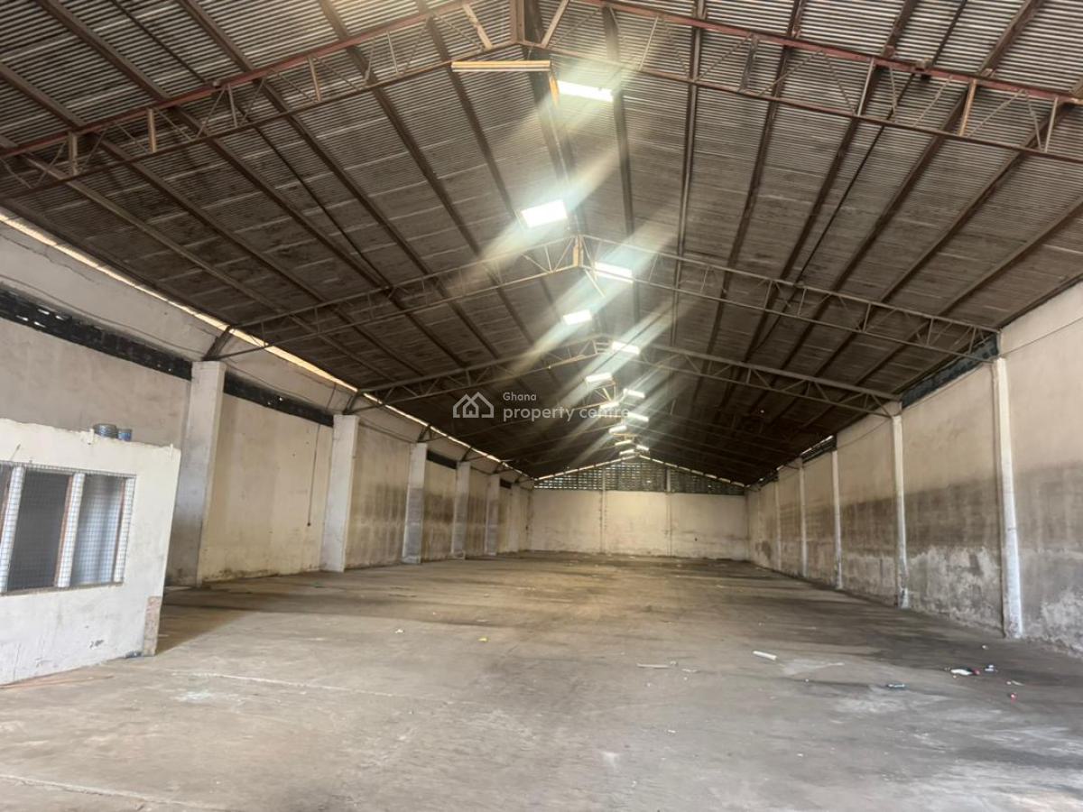 1,300 Sqm Warehouse at Dzorwulu, Cpc, Dzorwulu, Accra, Warehouse for Rent