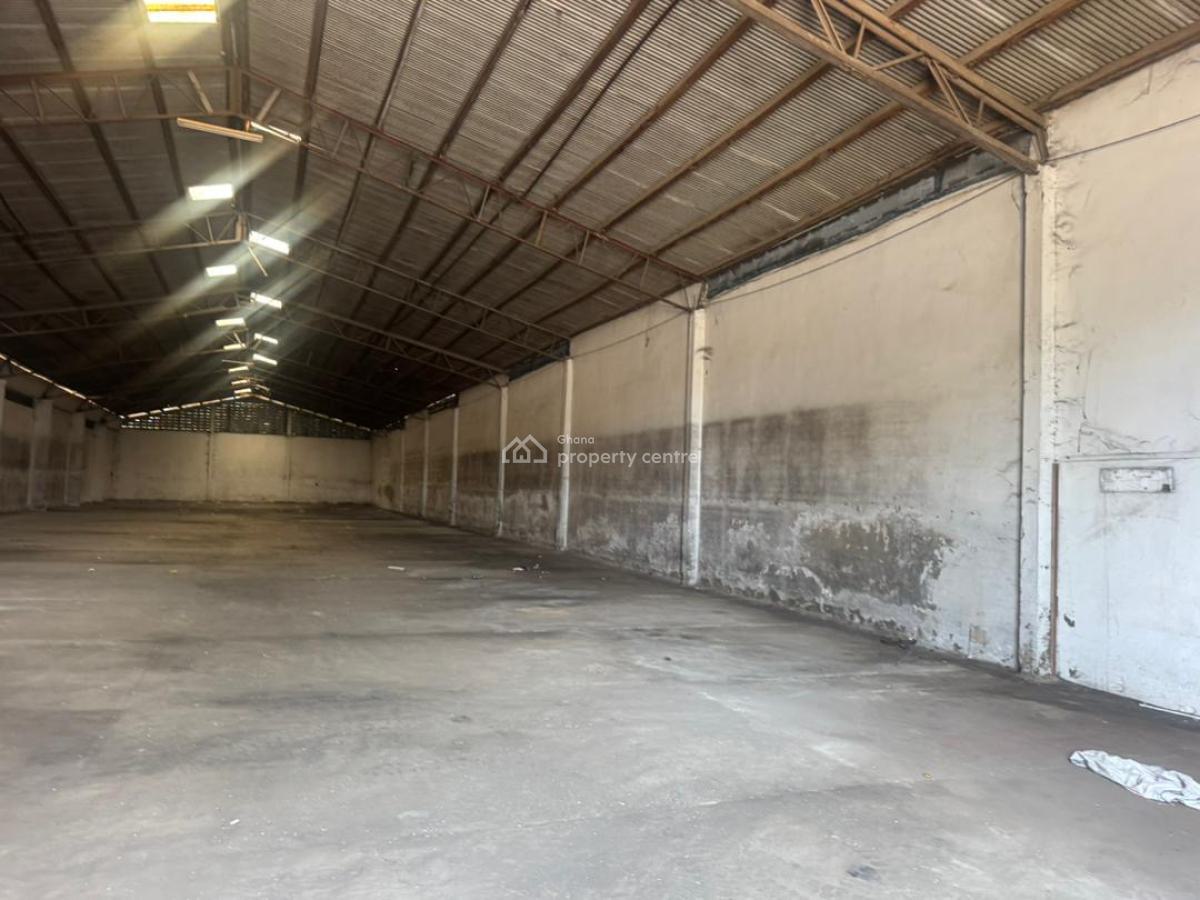 1,300 Sqm Warehouse at Dzorwulu, Cpc, Dzorwulu, Accra, Warehouse for Rent