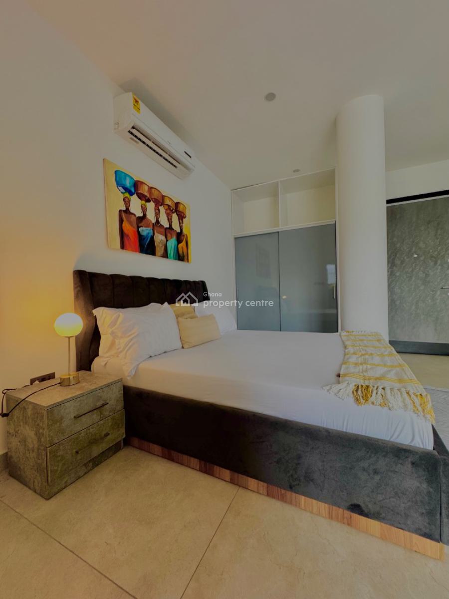 Furnished Studio Suite with Ample Living Space, 20 La Tebu, Accra, Cantonments, Accra, Apartment for Rent