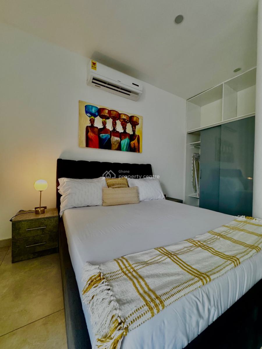 Furnished Studio Suite with Ample Living Space, 20 La Tebu, Accra, Cantonments, Accra, Apartment for Rent