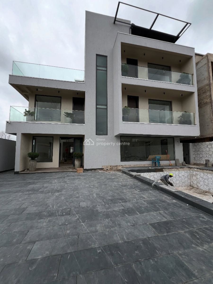 Executive Newly Built All En-suite 3 Storey 5 Bedroom, Adjiringanor, East Legon, Accra, House for Sale