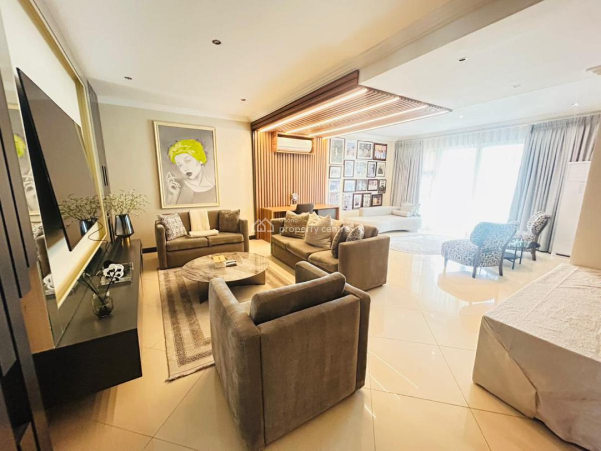 Executive Furnished All Ensuite 4 Bedrooms, Cantonments, Accra, Townhouse for Rent