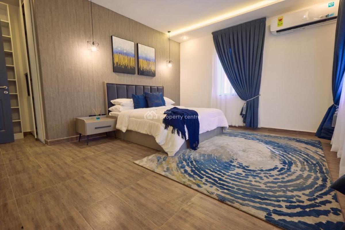 Furnished 2 Bedroom Townhouse with Outdoor Lounge, Tseaddo, East Airport, Airport Residential Area, Accra, Townhouse for Rent