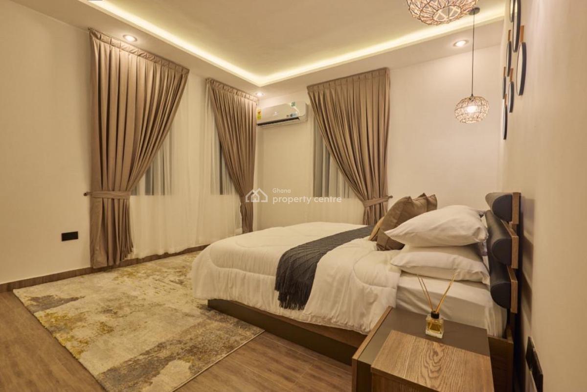 Furnished 2 Bedroom Townhouse with Outdoor Lounge, Tseaddo, East Airport, Airport Residential Area, Accra, Townhouse for Rent