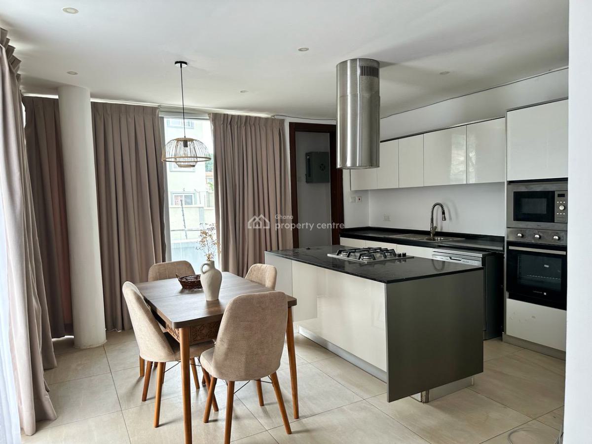 Furnished 2 Bedroom Apartment with Swimming Pool and Gym, Airport Residential Area, Accra, Apartment for Rent