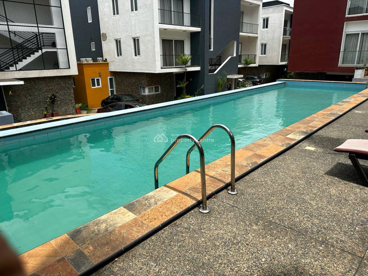 Furnished 2 Bedroom Apartment with Swimming Pool and Gym, Airport Residential Area, Accra, Apartment for Rent