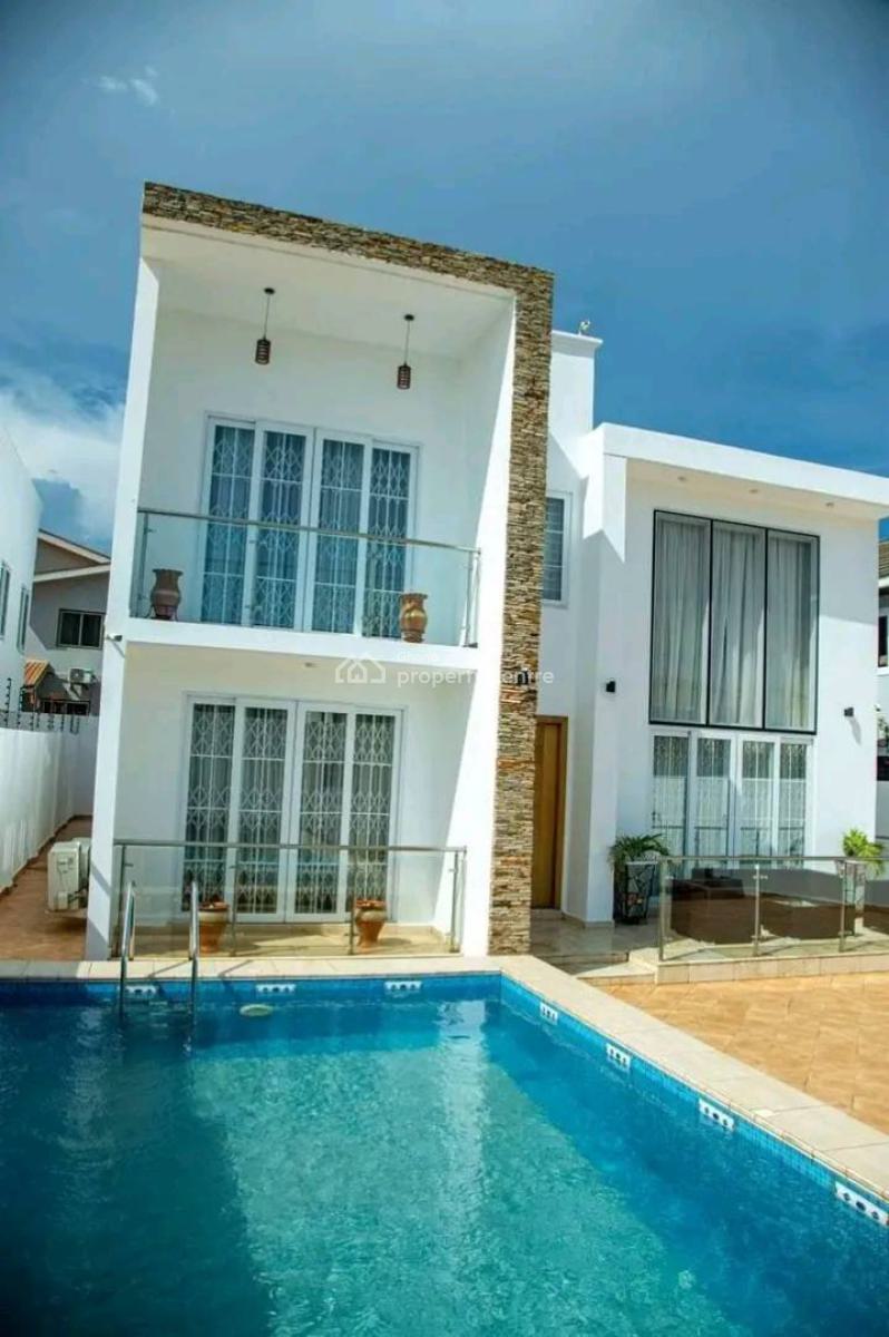 Executive Fully Furnished 4-bedroom, East Legon, Accra, Townhouse for Rent