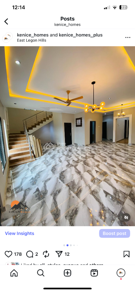 Stunning 4 Bedroom House, East Legon Hills, East Legon, Accra, House for Sale