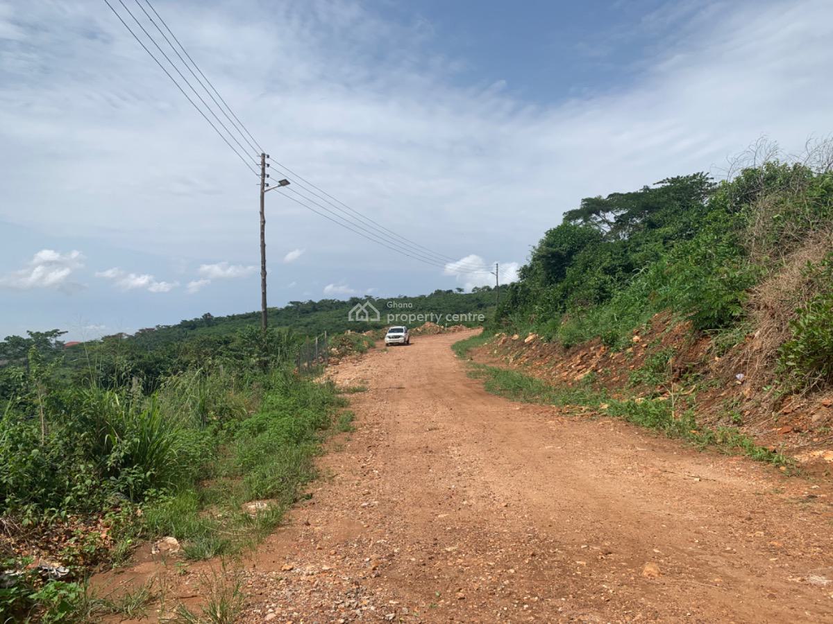 Own a Genuine Serviced Plot of Land Today and Pay Within 12 Months, Aburi, Akuapim South Municipal, Eastern Region, Land for Sale