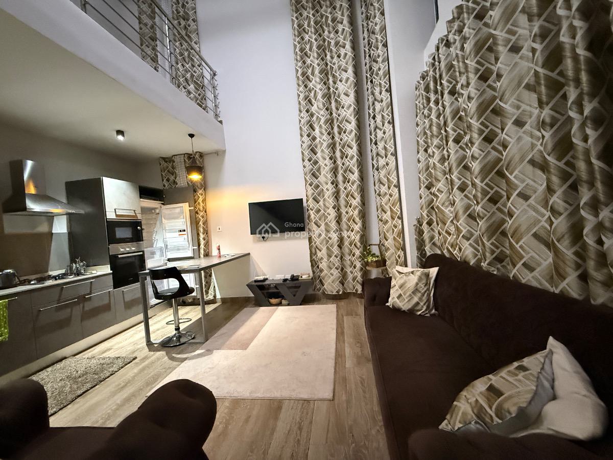 Furnished 2 Bedroom Townhouse in a Gated Community, East Airport, Airport Residential Area, Accra, Townhouse for Rent