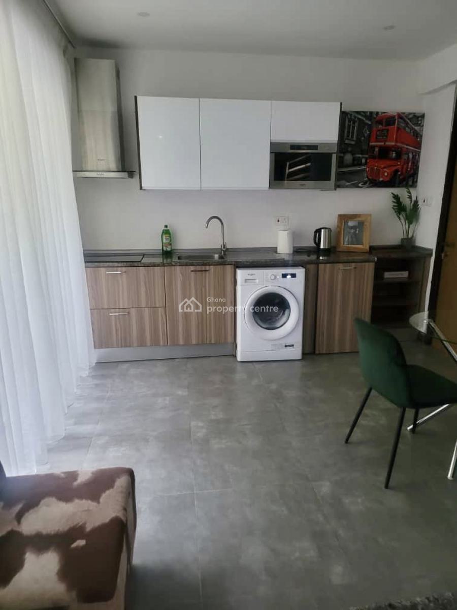 Furnished Studio Apartment with Swimming Pool and Gym, Airport Residential Area, Accra, Single Room Self Contained for Rent