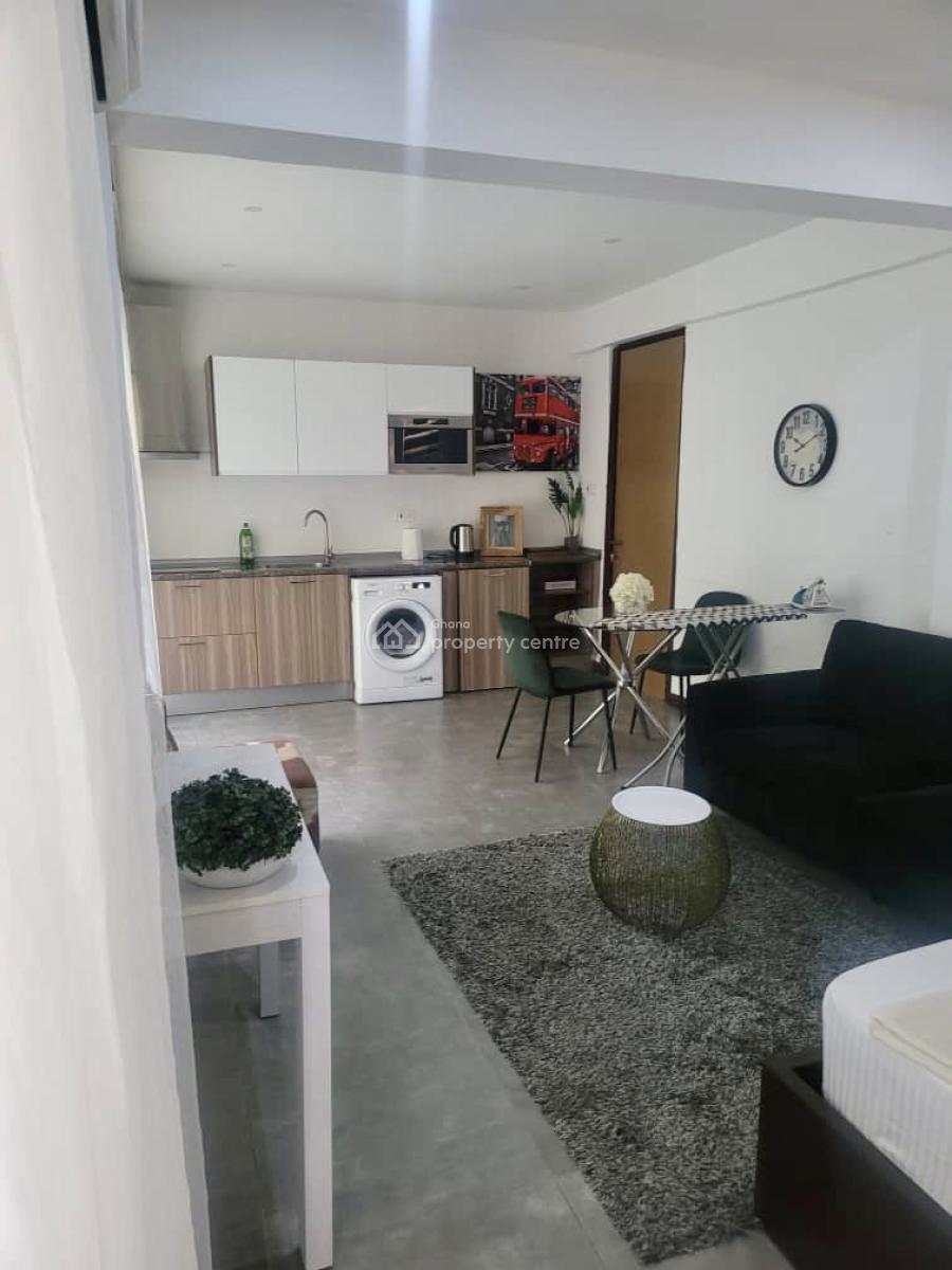 Furnished Studio Apartment with Swimming Pool and Gym, Airport Residential Area, Accra, Single Room Self Contained for Rent
