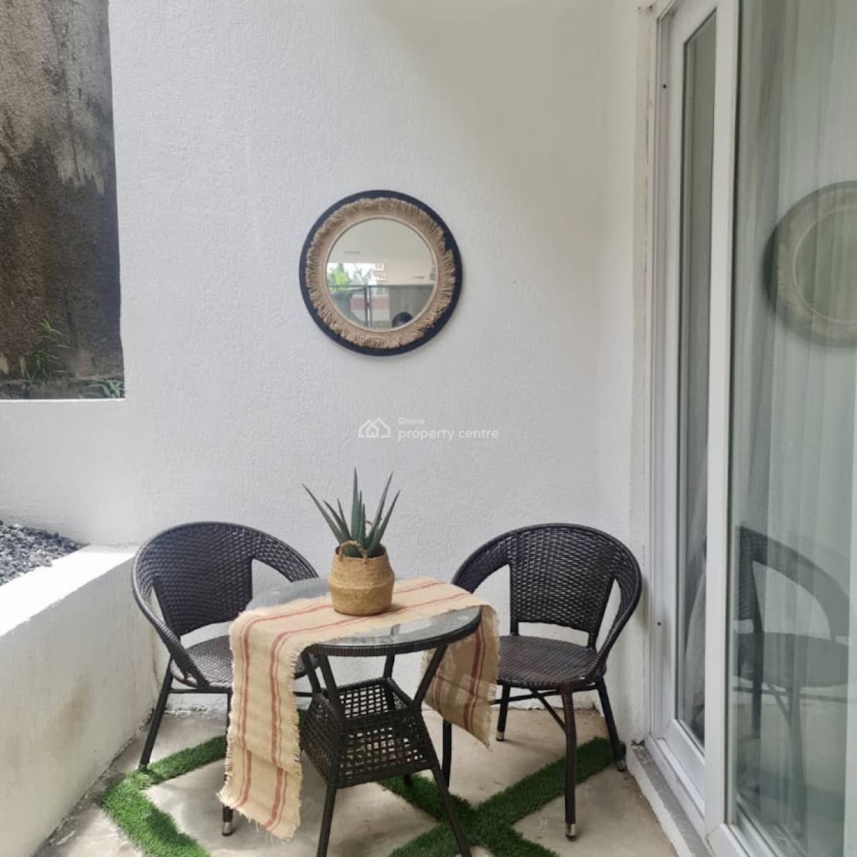 Furnished Studio Apartment with Swimming Pool and Gym, Airport Residential Area, Accra, Single Room Self Contained for Rent