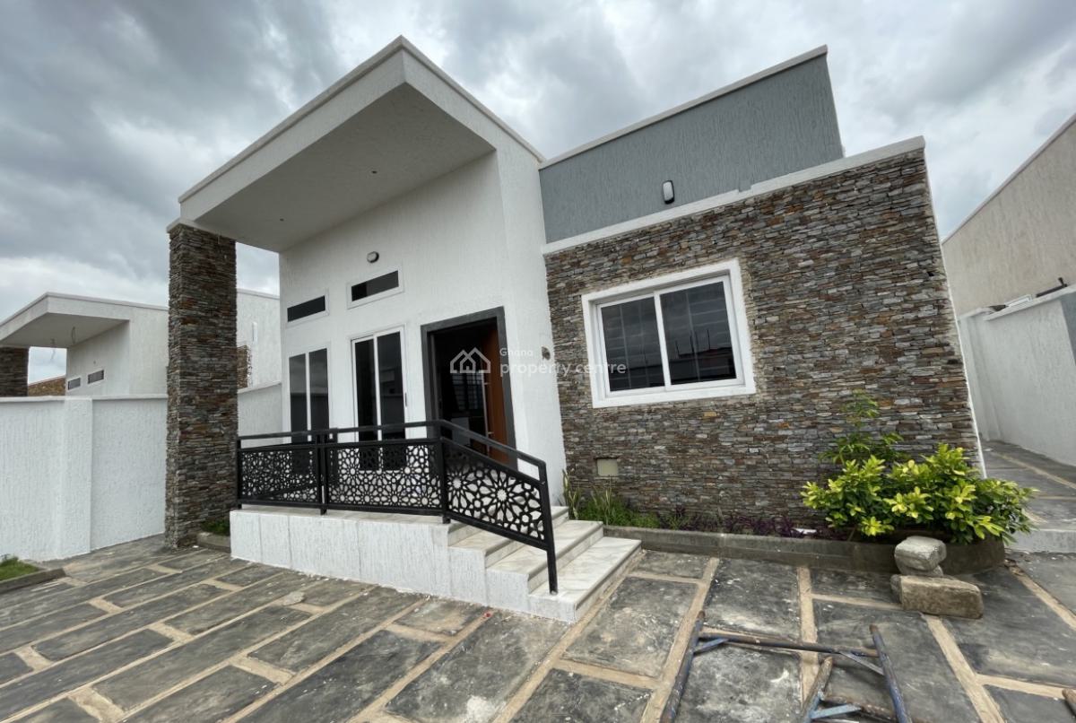 Detached 3 Bedroom Bungalow in a Gated Community, Amrahia, Adenta Municipal, Accra, Detached Bungalow for Sale