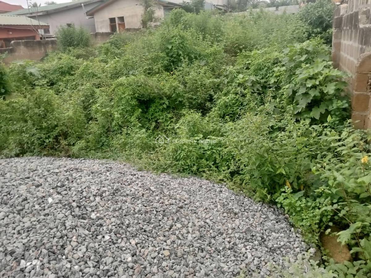 Half Plot of Land at Pokuase  Ayawaso, Ayawaso  to Ablekuma Highway, Pokuase (pokoasi), Ga West Municipal, Accra, Residential Land for Sale