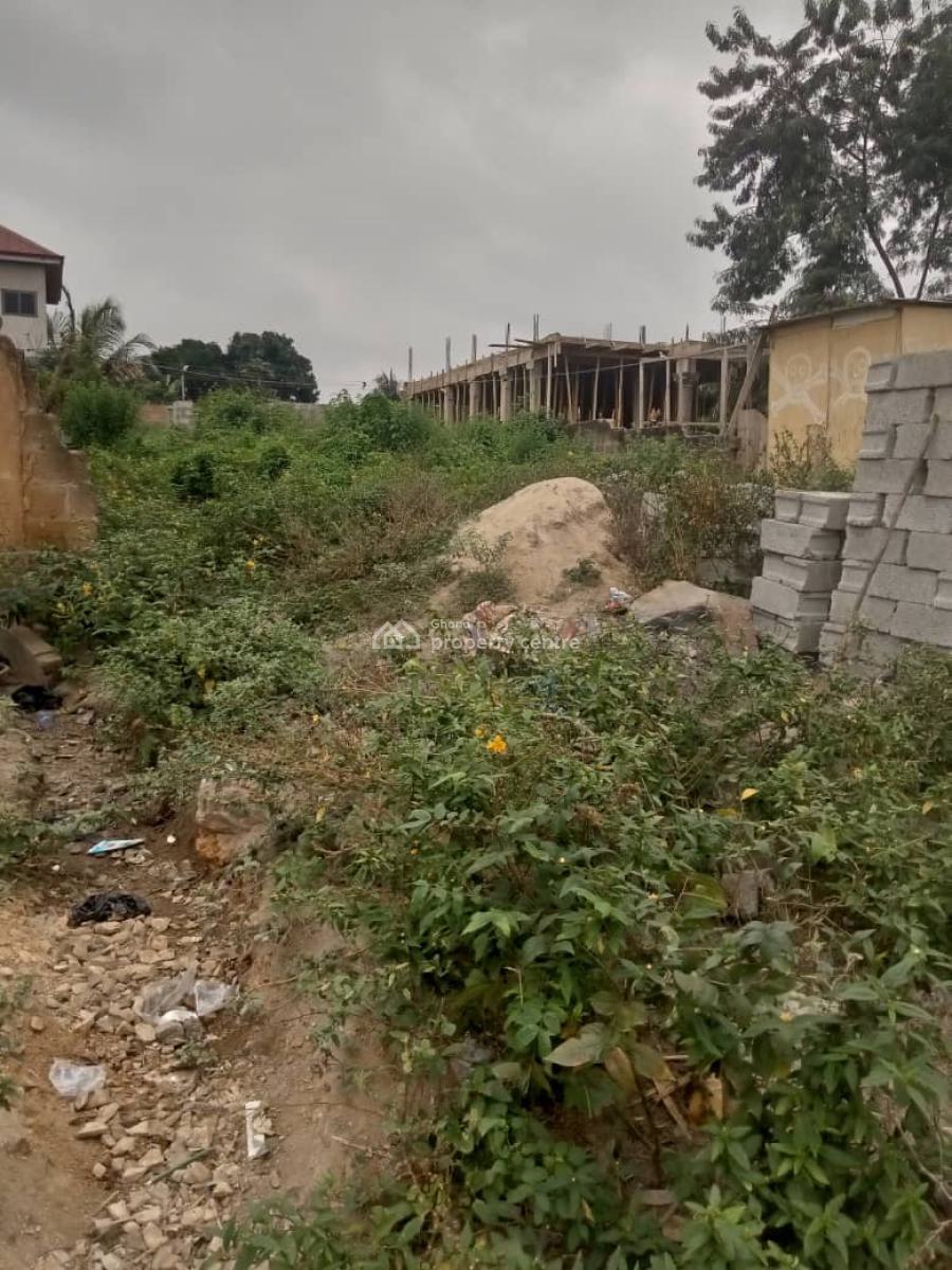 Half Plot of Land at Pokuase  Ayawaso, Ayawaso  to Ablekuma Highway, Pokuase (pokoasi), Ga West Municipal, Accra, Residential Land for Sale