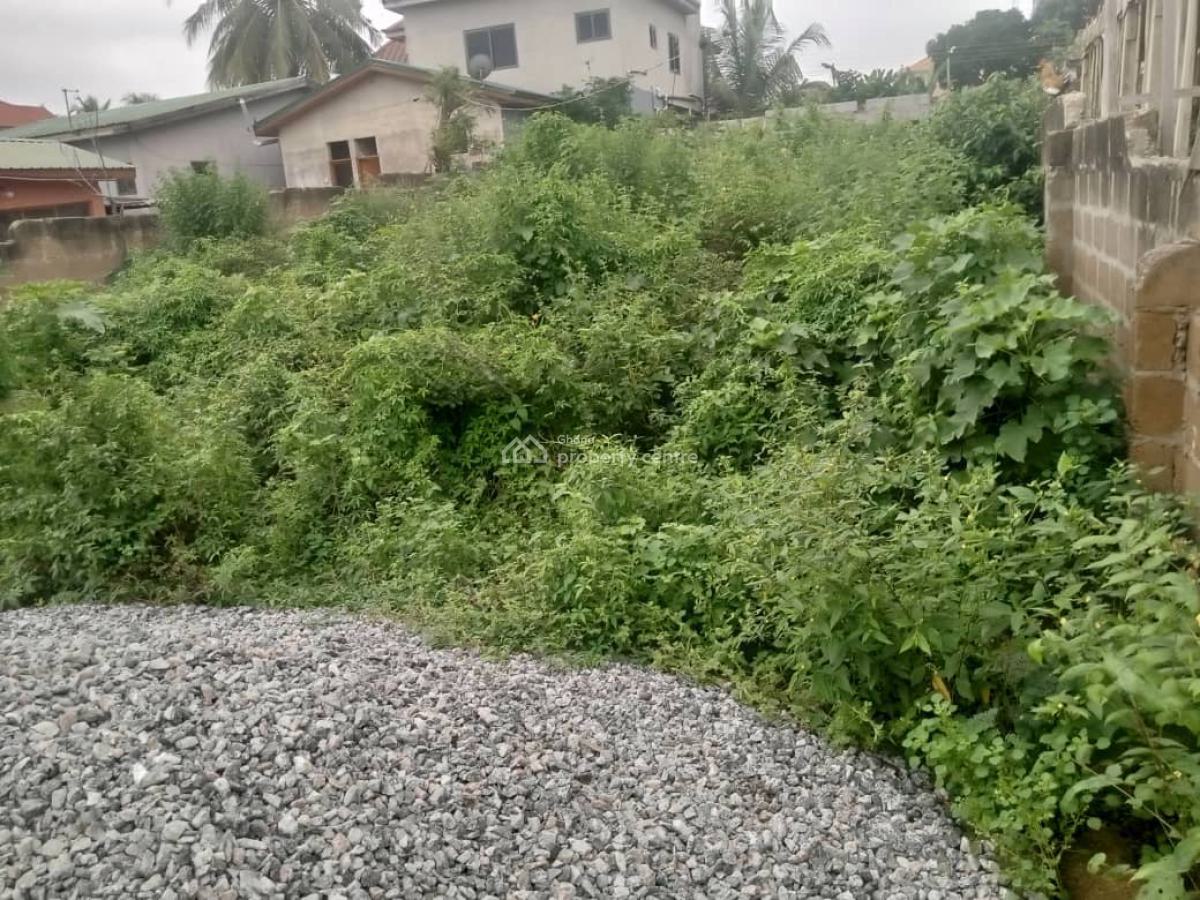 Half Plot of Land at Pokuase  Ayawaso, Ayawaso  to Ablekuma Highway, Pokuase (pokoasi), Ga West Municipal, Accra, Residential Land for Sale