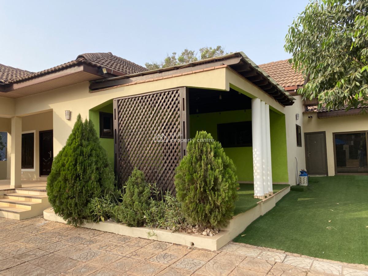 Unfurnished 3 Bedroom Bungalow with Staff Quarters & Backup Generator, Adjiringanor, East Legon, Accra, Detached Bungalow for Rent