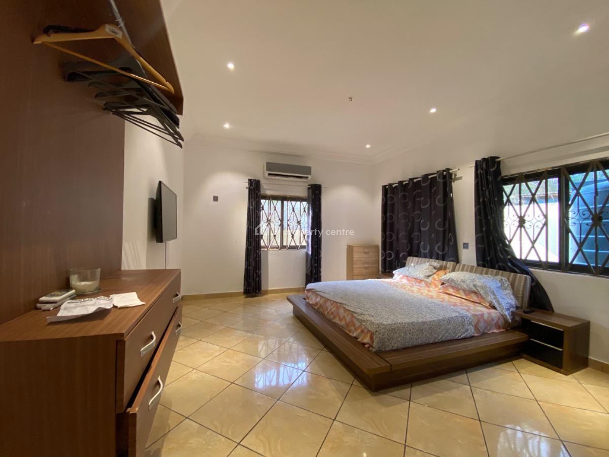 Unfurnished 3 Bedroom Bungalow with Staff Quarters & Backup Generator, Adjiringanor, East Legon, Accra, Detached Bungalow for Rent