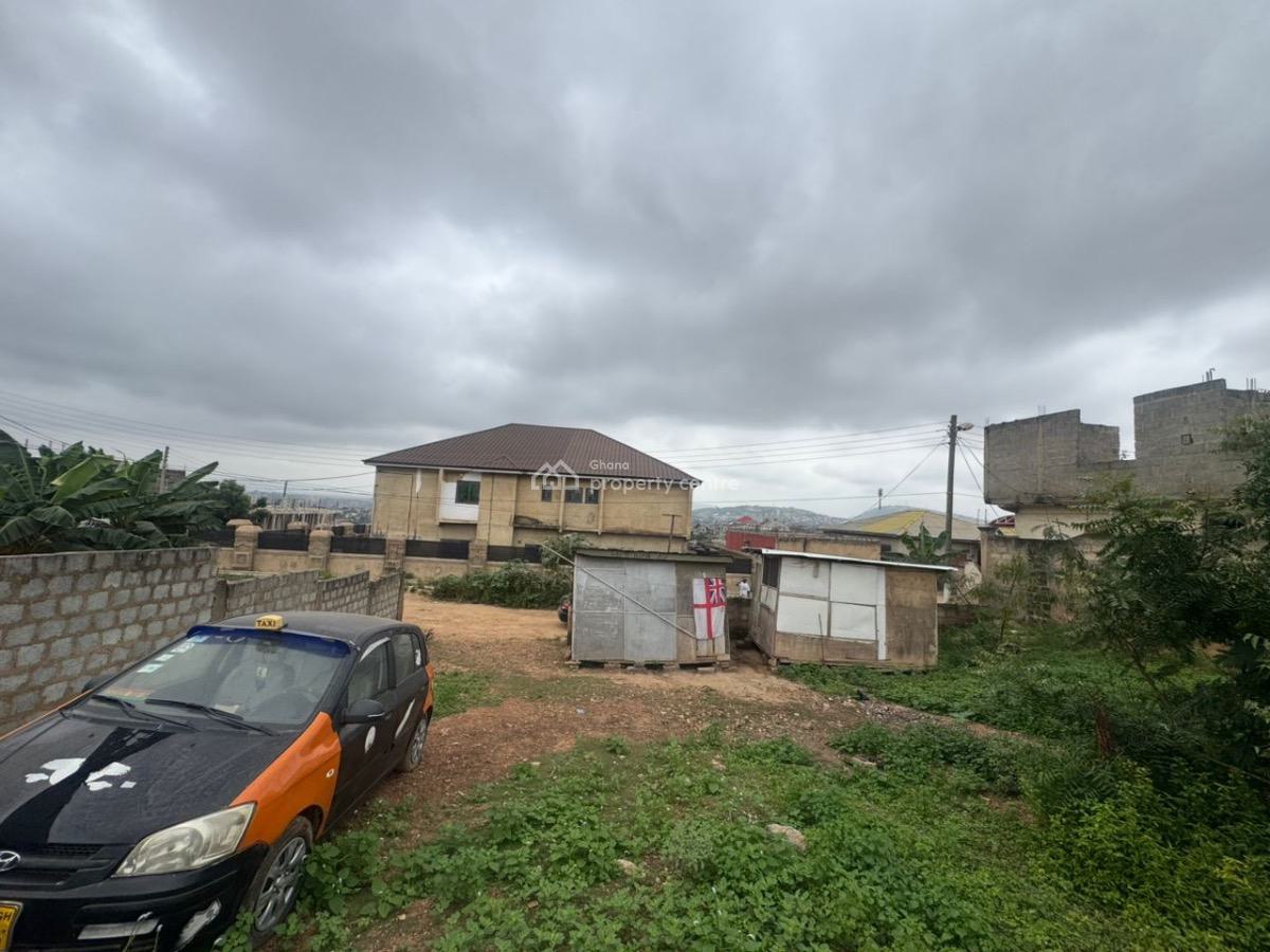 1 and Half Plot of Land at Ofankor Barrier, Agya Herbal White House, Ofankor, Accra, Residential Land for Sale
