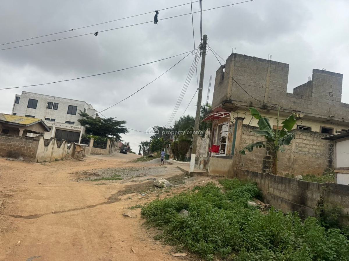 1 and Half Plot of Land at Ofankor Barrier, Agya Herbal White House, Ofankor, Accra, Residential Land for Sale